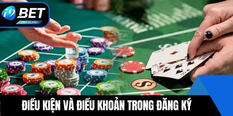 Điều kiện và điều khoản trong thực hiện đăng ký