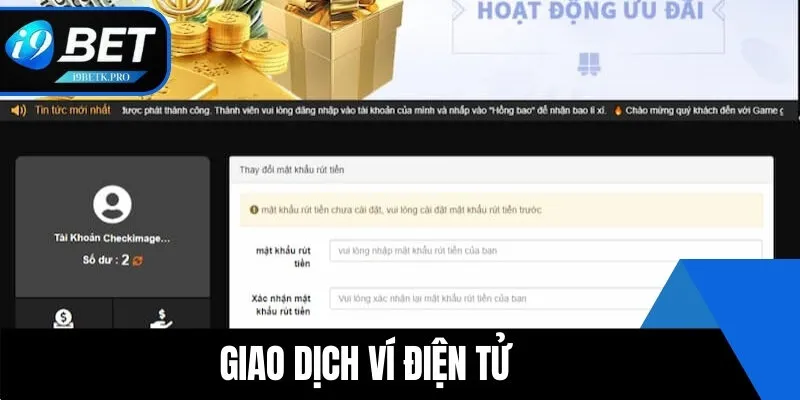 Giao dịch qua ví điện tử